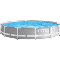 Intex Framepool "Prism Frame Premium Pool", (Set), ØxH: 366x76 cm, mit Kartuschenfilteranlage von Intex