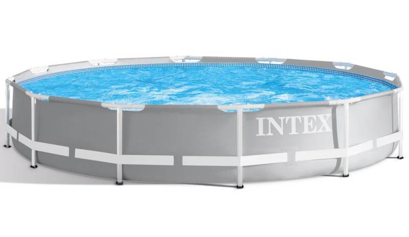Intex Framepool Prism Set inkl. GS-Filterpumpe Ø 366cm x 76cm 6503 Liter 26712GN von Intex