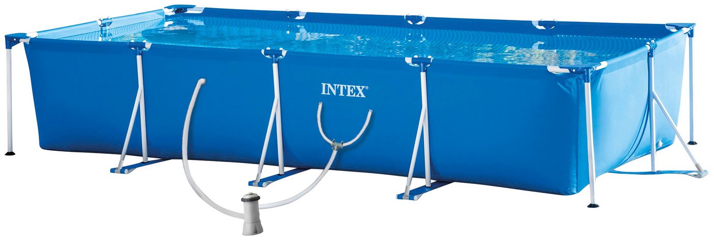Intex Framepool Rectangular Frame Pool (Set), BxLxH: 220x450x84 cm, mit Kartuschenfilteranlage von Intex