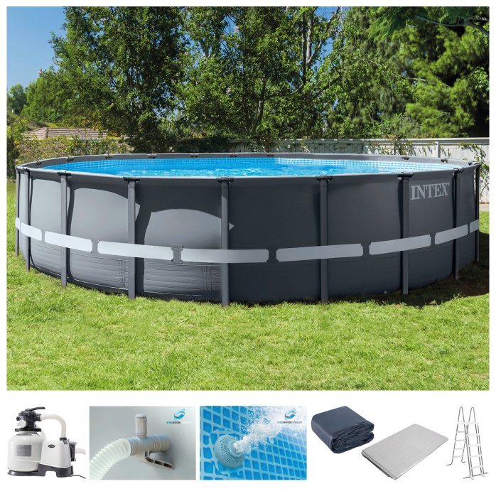 Intex Framepool Ultra XTR Frame™ (Set), 5-tlg., ØxH: 732x132 cm von Intex