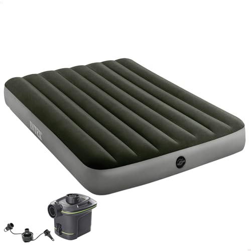 Intex Full DURA-Beam Prestige AIRBED with Battery Pump von Intex