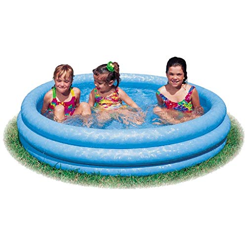 Intex 58426NP - Aufblasbarer Pool Crystal Blau, Vinyl, Blau, 147x33 cm von Intex