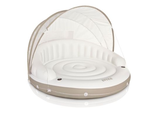 Intex Liege Canopy Island Ø 199 x 150 cm , weiß Intex Liege Canopy Island Ø 199 x 150 cm , weiß von Intex