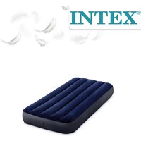 Intex Luftbett 191x76x22 cm blau Gästebett Luftmatratze Intex Luftbett 191x76x22 cm blau Gästebett Luftmatratze von Intex