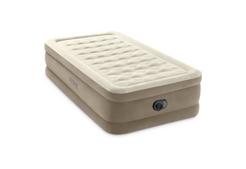 Intex Luftbett DuraBeam UltraPlushTwin (99x191x46cm), mit integrierter Pumpe von Intex