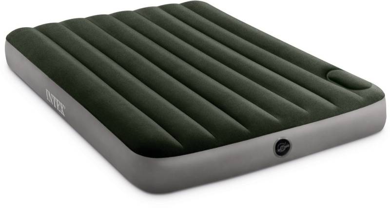 Intex Luftbett Indoor & Outdoor Luftbett Full Downy Airbed 191x137x25 Fußpumpe 64762 von Intex
