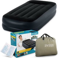 Luftbett mit Pumpe Gästebett Luftmatratze selbstaufblasend 191x99x42 cm - Intex Luftbett mit Pumpe Gästebett Luftmatratze selbstaufblasend 191x99x42 cm - Intex von Intex