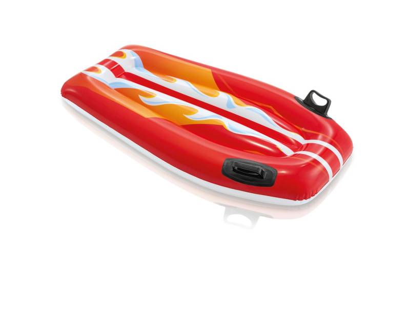 Intex Luftmatratze Bodyboard - Joy Rider (112x62cm), mit zwei stabilen Haltegriffen von Intex