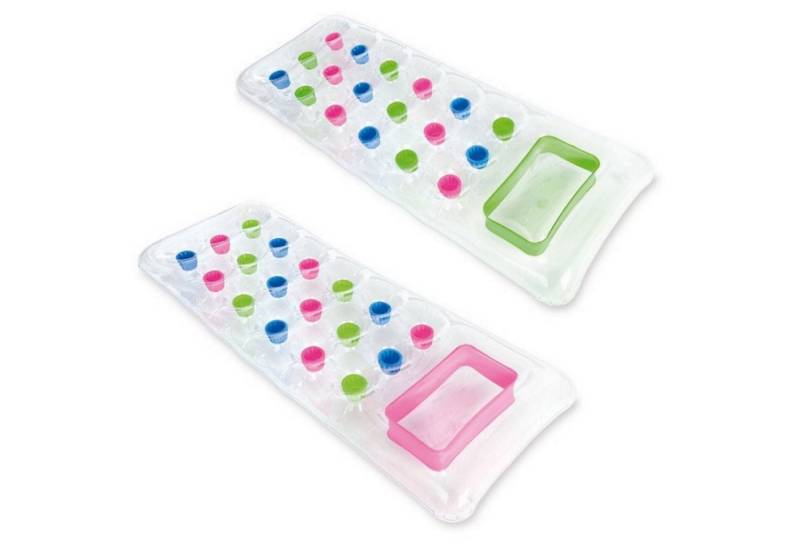 Intex Luftmatratze INTEX Suntanner Mat Luftmatratze transparent von Intex
