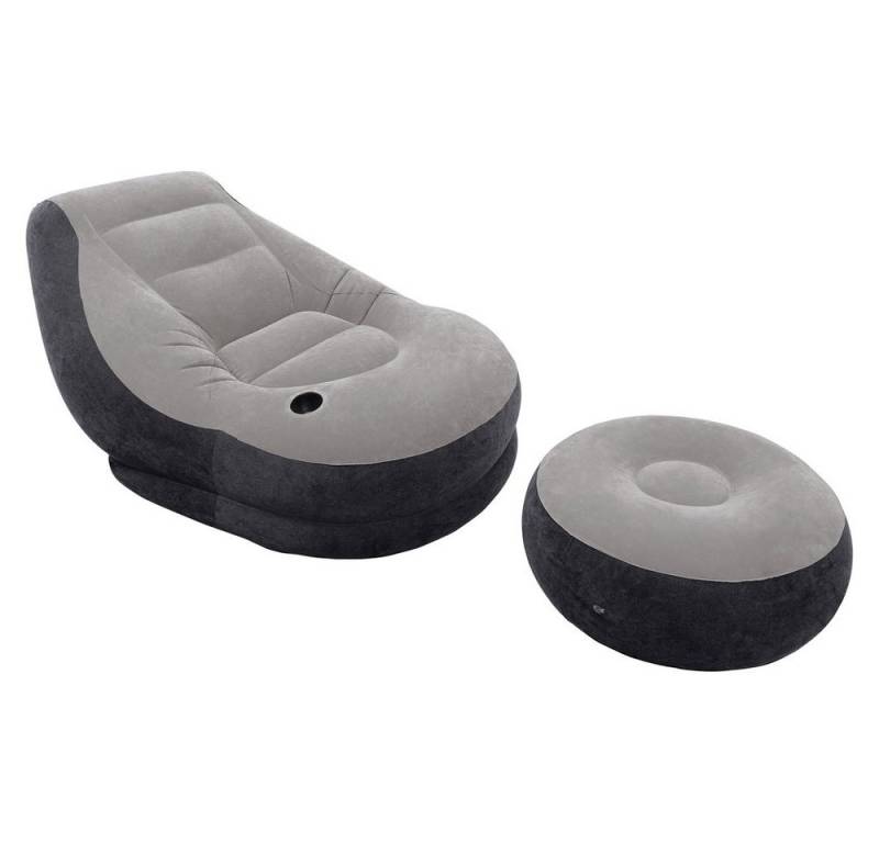 Intex Luftmatratze Intex 68564NP UltraLounge Sessel (L x B x H) 137 x 102 x 79 cm Grau von Intex