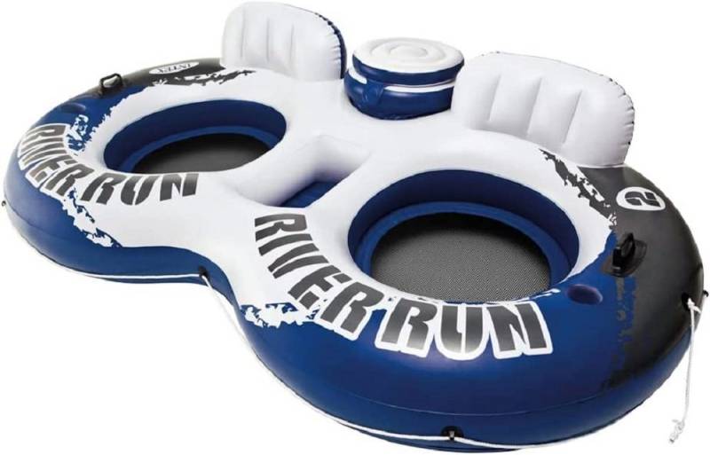 Intex Luftmatratze RIVER RUN Schwimmreifen für zwei Personen von Intex