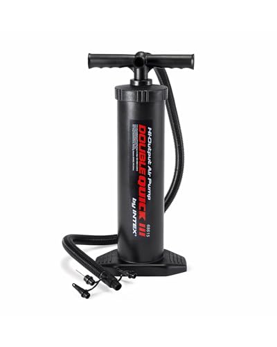 Intex Luftpumpe Hochleistungshandpumpe, Schwarz, 48 cm, 68615 von Intex