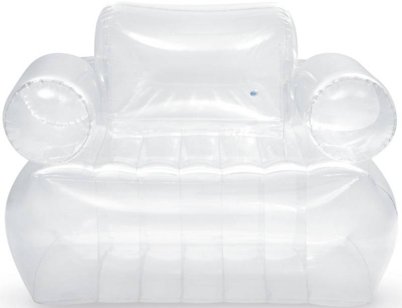 Intex Luftsessel TRANSPARENT ARMCHAIR von Intex