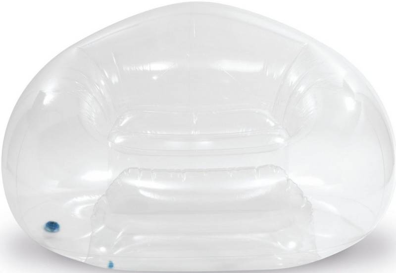 Intex Luftsessel TRANSPARENT BEANLESS BAG CHAIR von Intex
