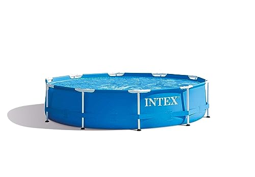 Intex Metal Frame Pool - Aufstellpool - Blau - Ø 305 x 76 cm von Intex