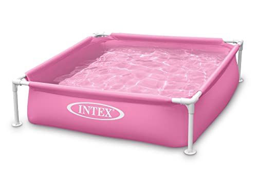 Intex Mini-Rahmen, oberirdisch, Pink, 121,9 x 121,9 x 30,5 cm von Intex
