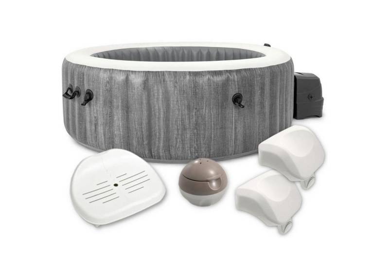 Intex Whirlpool 28440 - Whirlpool - PureSPA Bubble »Greywood Deluxe« (196cm) von Intex