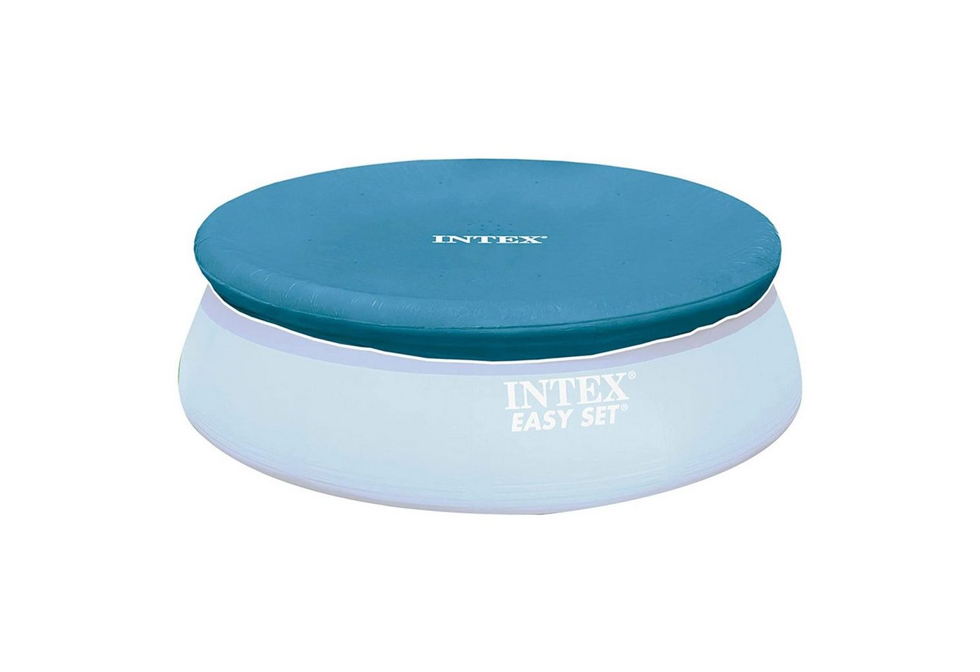 Intex Pool-Abdeckplane 28026 - Abdeckplane für Easy Set Pools Ø 396cm, Überhang 30cm von Intex
