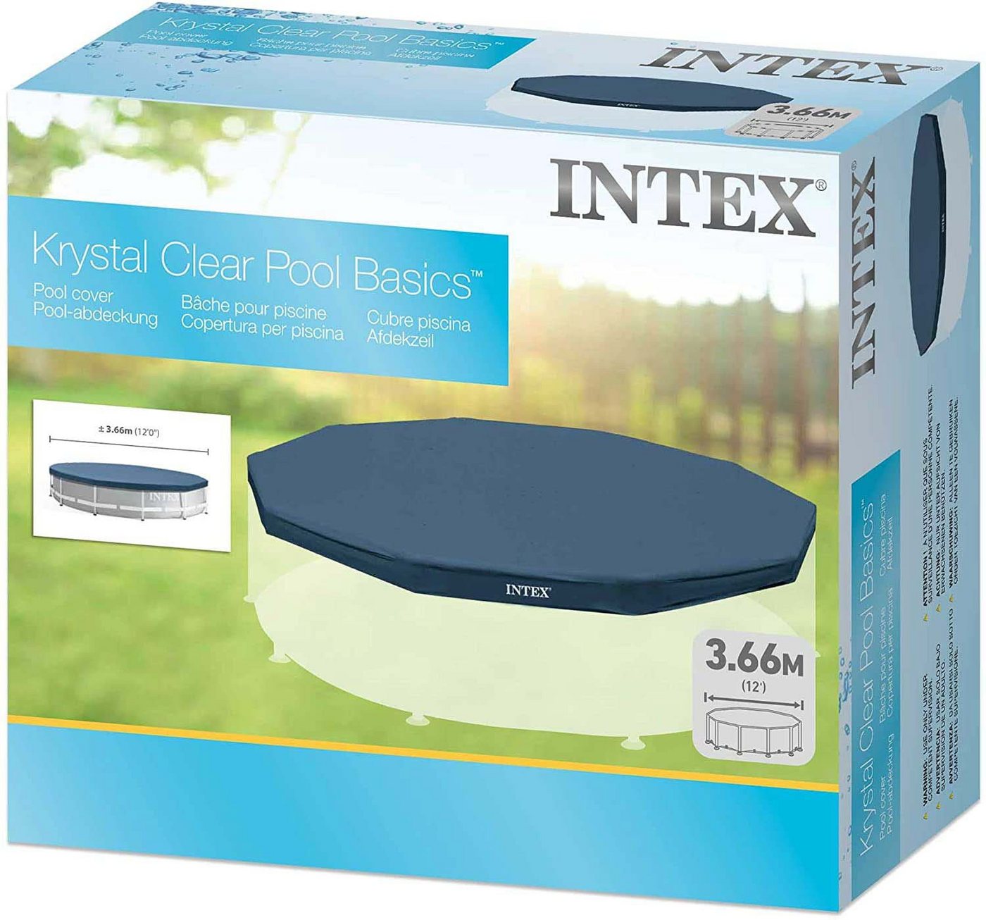Intex Pool-Abdeckplane Intex 28031 - 3.66M X 25CM ROUND POOL COVER Intex Pool-Abdeckplane Intex 28031 - 3.66M X 25CM ROUND POOL COVER von Intex