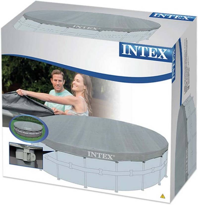 Intex Pool-Abdeckplane Intex 28040 - 4.88M DELUXE POOL COVER von Intex
