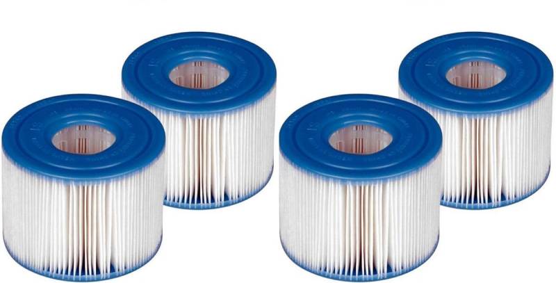 Intex Pool-Filterkartusche INTEX 4er Set Filterkartusche Filter PureSpa Typ S1 von Intex