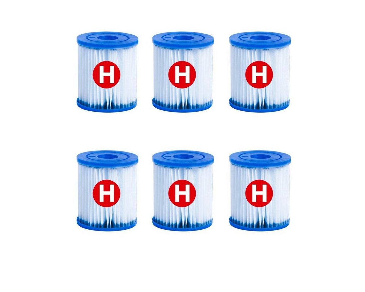 Intex Pool-Filterkartusche INTEX Kartusche Filterpumpe Filter Easy-Set-Pool H 6er Set von Intex