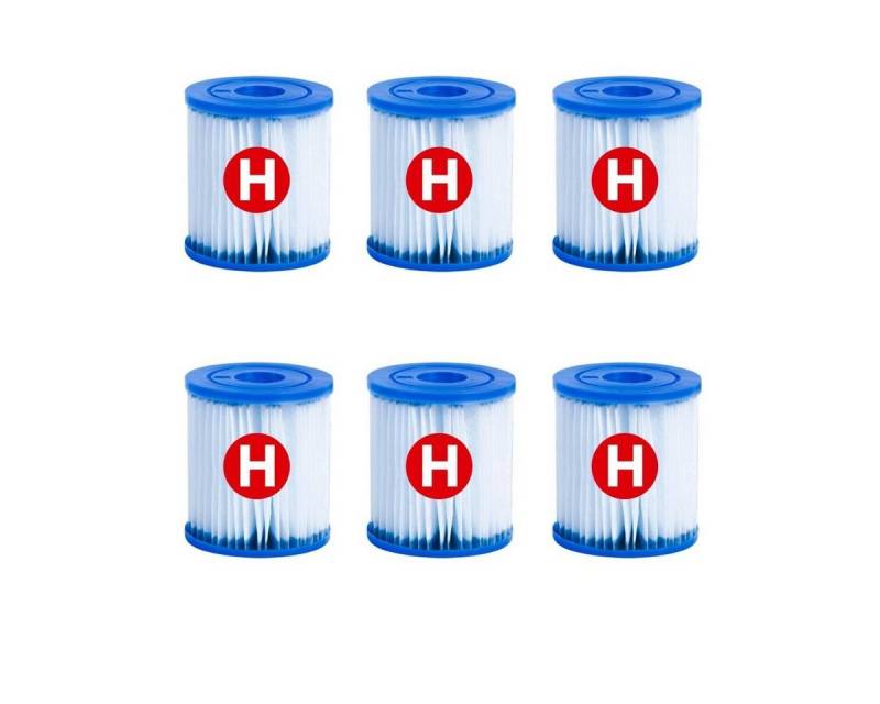 Intex Pool-Filterkartusche INTEX Kartusche Filterpumpe Filter Easy-Set-Pool H 6er Set von Intex
