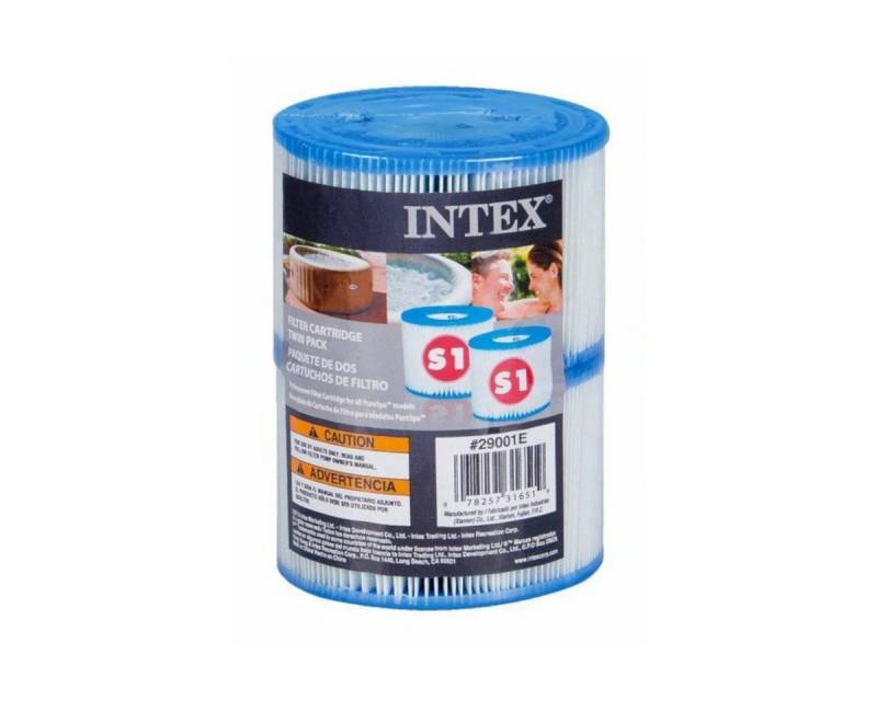 Intex Pool-Filterkartusche Typ S1 PureSpa Easy Set Ersatzfilter für Pool Spa Whirlpool 2 Stück von Intex