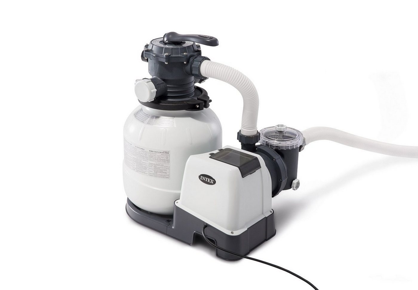 Intex Pool-Filterpumpe INTEX Sandfilteranlage Krystal Clear Sandfilterpumpe 7900l/h 26646 Intex Pool-Filterpumpe INTEX Sandfilteranlage Krystal Clear Sandfilterpumpe 7900l/h 26646 von Intex