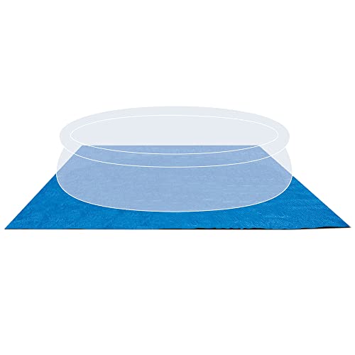 Intex Pool Ground Cloth - Pool Bodenplane - 4,72 m² - Für Easy Set und Frame Pools von 244 - 457 cm, Blau, 472 x 472 cm von Intex