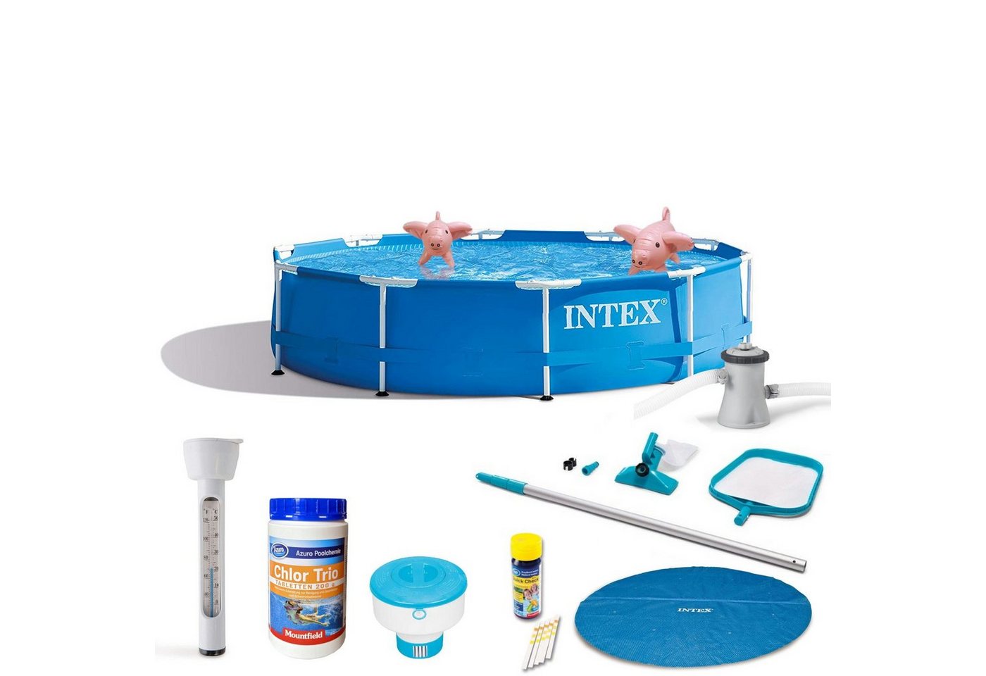 Intex Pool INTEX 28202GN MetallFramePool-Set mit GS-Pumpe Intex Pool INTEX 28202GN MetallFramePool-Set mit GS-Pumpe von Intex