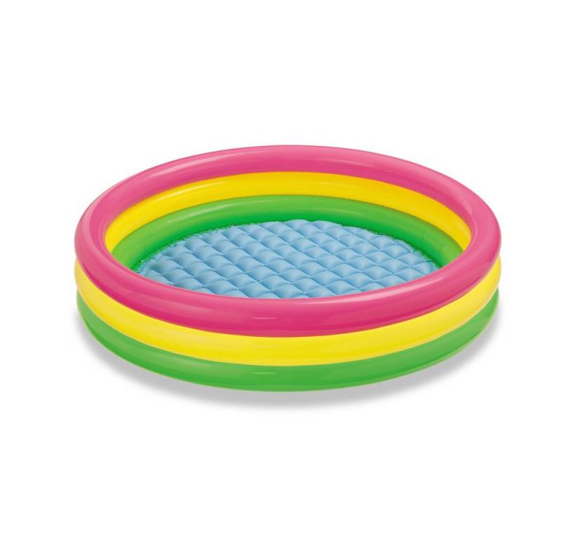 Intex Pool Intex - 3-Ring Baby Pool - Sunset Glow - Ø ca. 90 cm von Intex