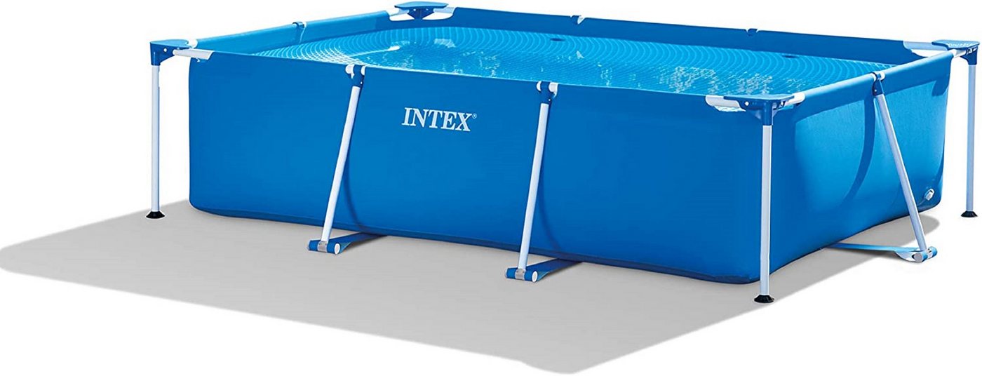 Intex Pool Rectangular Frame Pool -Aufstellpool - 300 x 200 x 75 cm von Intex