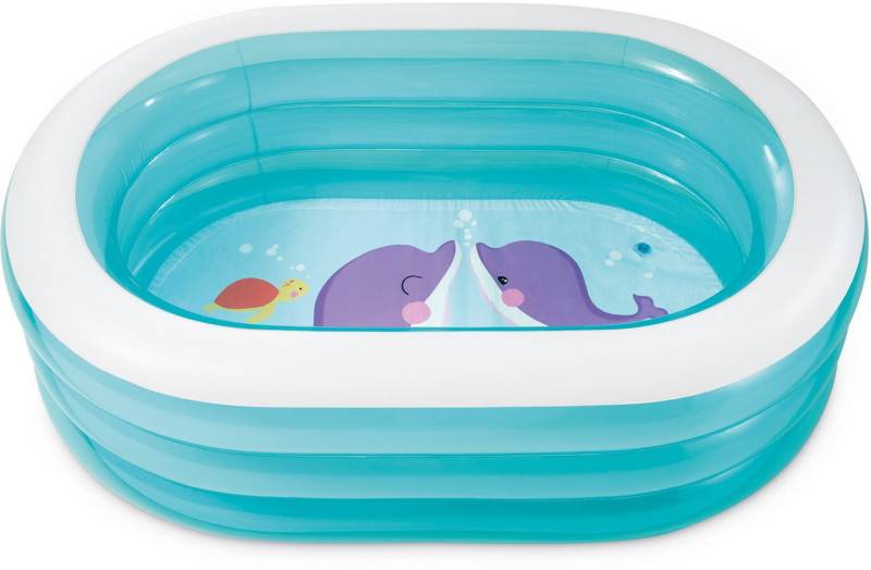 Intex Pool Pool My Sea Friends 163cm x 107cm x 46cm 230 Liter ab 3 Jahren 57482NP von Intex
