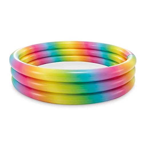 Intex Pool mit 3 Ringen, Mehrfarbig, 168 x 38 cm Intex Pool mit 3 Ringen, Mehrfarbig, 168 x 38 cm von Intex