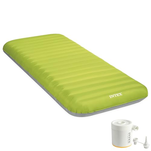 Intex Premaire Dura-Beam Campingmatte mit USB150, aufgeblasene Größe: 76 cm x 1,91 m x 17 cm (64097NP) von Intex