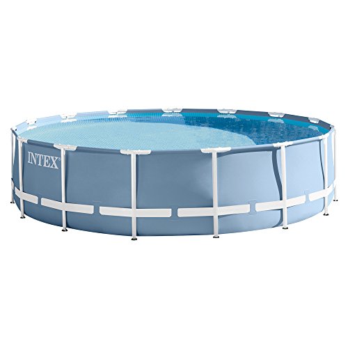 Intex Prism Frame Pool Set - Aufstellpool - Ø 457 x 122 cm - Zubehör enthalten von Intex
