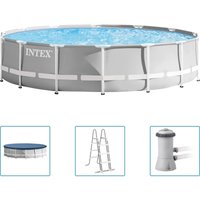Intex - Prism Frame Premium Pool-Set 427x107 cm Intex - Prism Frame Premium Pool-Set 427x107 cm von Intex