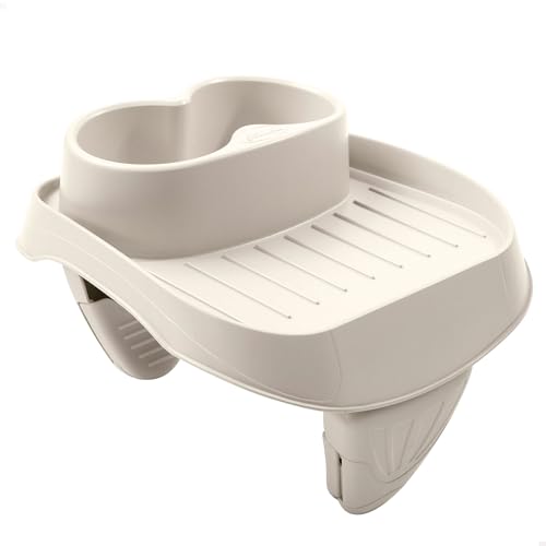 Intex 28500 – Getränketablett für PureSpa, Kunststoff, Beige, 26 x 22 x 18 cm von Intex