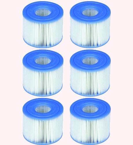 Intex PureSpa Typ S1 Ersatz-Filterkartuschen, 6er-Pack | 29001E von Intex. von Intex
