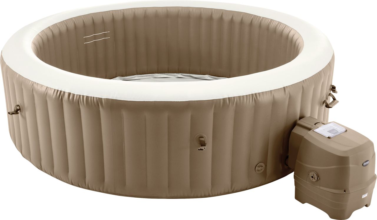 Intex PureSpa Whirlpool Bubble Massage Set Ø 236 x 71 cm, beige von Intex