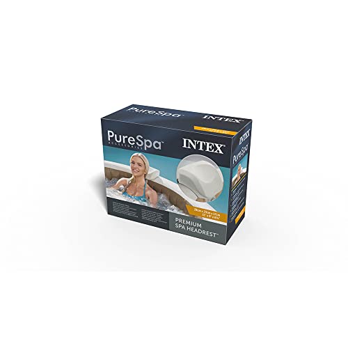 Intex 28505 – Kopfstütze für PureSpa, Schaumstoff, Beige, 28 x 23 x 17 cm von Intex