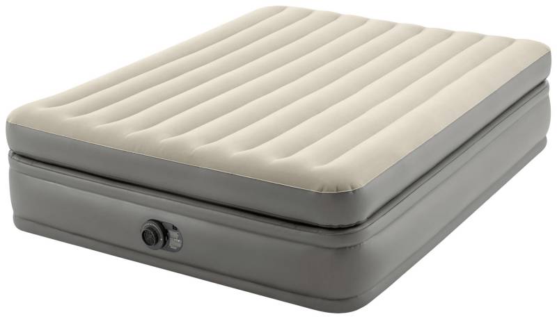 Intex Queen Comfort Elevated Airbed Luftbett Fiber Tech W/220 240 V Internal Pump B-Ware von Intex