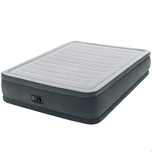 Intex Queen Comfort-Plush Dura-Beam Airbed with built-in electric pump #64414NP von Intex