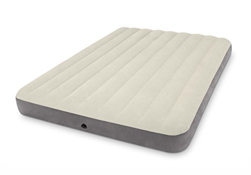 Intex Queen Single High Airbed, Vinyl, Grey, 152 x 203 x 25 cm von Intex