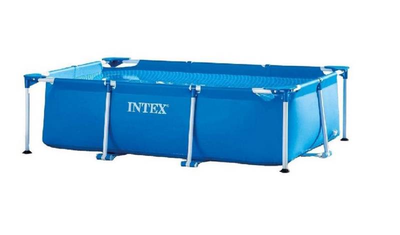 Intex Rechteckpool Rectangular Frame Pool - Aufstellpool - 260 x 160 x 65 cm von Intex
