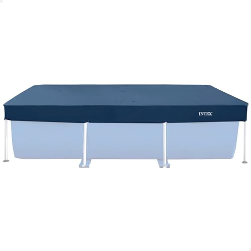 Intex | Rectangular Pool Cover | Poolabdeckplane - 260 x 160 cm | idealer Schutz für Rectangular Frame Pool Intex | Rectangular Pool Cover | Poolabdeckplane - 260 x 160 cm | idealer Schutz für Rectangular Frame Pool von Intex