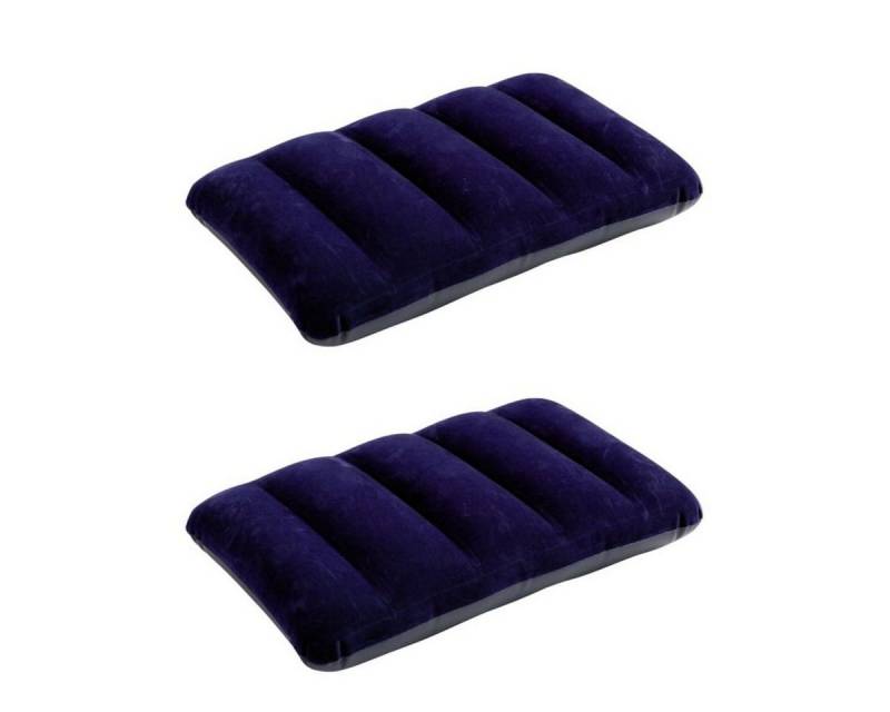 Intex Reisekissen 2er Set INTEX Reisekissen Campingkissen Sitzkissen Stuhlkissen Velour von Intex