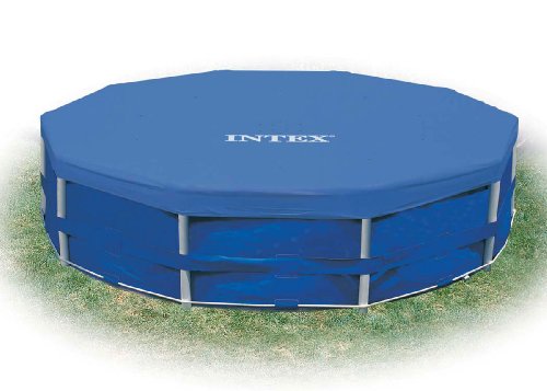 Intex Round Pool Cover - Poolabdeckplane - Ø 457 cm - Für Metal und Prism Frame Pool von Intex