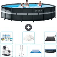 Intex - Round Ultra xtr Frame Swimming Pool – 549 x 132 cm – Inklusive Zubehör CB44 Intex - Round Ultra xtr Frame Swimming Pool – 549 x 132 cm – Inklusive Zubehör CB44 von Intex